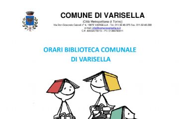 AVVISO ALLA POPOLAZIONE- Nuovi Orari Biblioteca